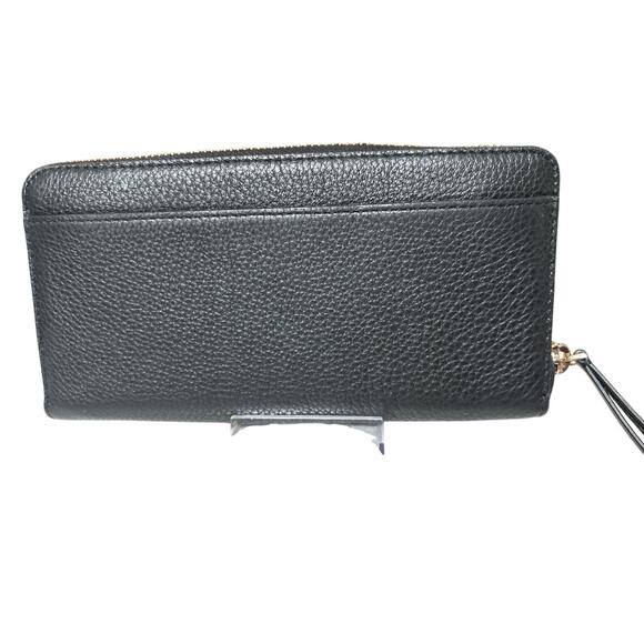 Kate Spade Lena Large Continental Black Zip Around Wallet - Picture 3 of 6